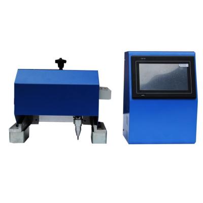 China 140*80mm mini flange ZIXU industrial auto nameplate pipe thorx6 portable handheld card point purlin marking machine price for sale