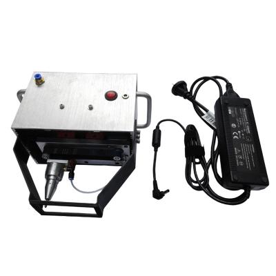 China 140*40mm ZIXU 3mm Handed Portable Dot Peen Metal Chassis Engraving Machine Pneumatic Spotting Machine for VIN Number for sale