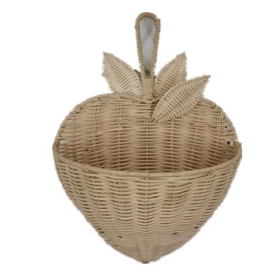 China The natural handcraft environmental protection rattan artware radish home decoration for sale