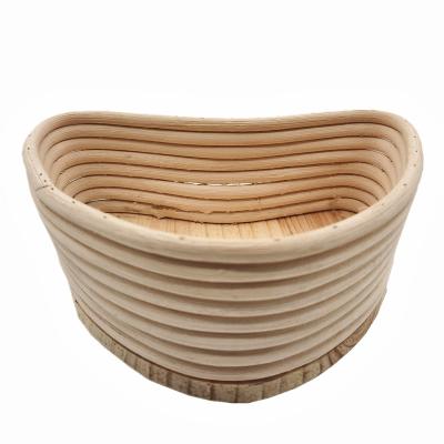 China Sustainable new design heart shape bread proofing bakset banneton basket for sale