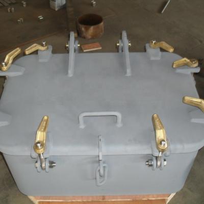 China Marine Suppliers 8 Steel Dog Lifted Watertight Trap Dog Hatch for sale