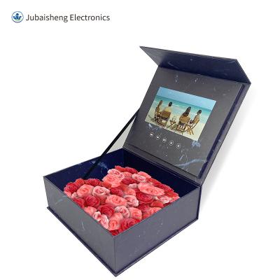 China Configuration Gift Box DISP LCD Card Boxes Europe 7 Inch Video Brochure for sale