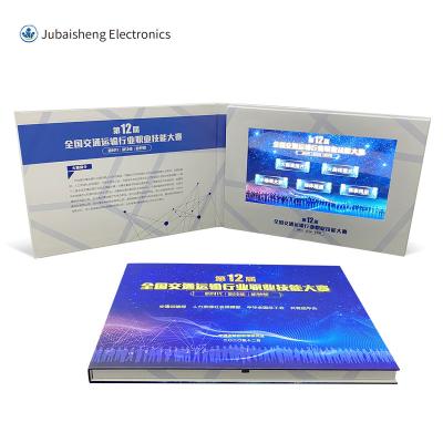 China Europe custom video brochure 2.4 4.3 5 7 10.1 inch lcd tft screen catalog for wedding invitation business card greeting marketing present for sale