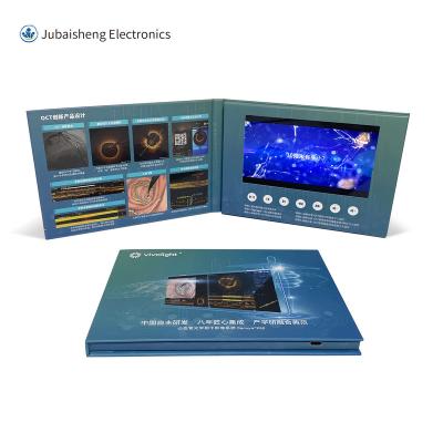 China Europe custom video brochure 2.4 4.3 5 7 10.1 inch lcd tft screen catalog for wedding invitation business card greeting marketing present for sale