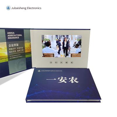 China Europe custom video brochure 2.4 4.3 5 7 10.1 inch lcd tft screen catalog for wedding invitation business card greeting marketing present for sale