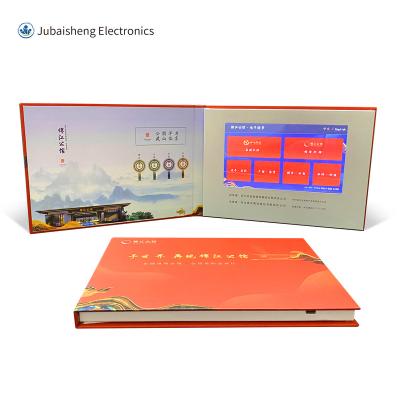 China Europe custom video brochure 2.4 4.3 5 7 10.1 inch lcd tft screen catalog for wedding invitation business card greeting marketing present for sale