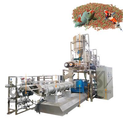 China Saibainuo factory supply fish feed machine factory floating and sinking blown fish feed pellet production machine factory fish feed machine price for sale