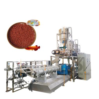 China High Efficient 1-6Ton Factory Per Hour Line Tilapia Feed Aquarium Catfish Food Extrusion Floating Fish Feed Making Machine for sale