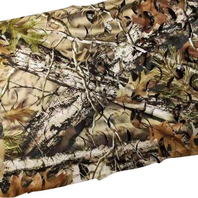 China 100% Polyester Tactical Training 150D 300D 420D Oxford Fabric Camouflage Netting With Nylon Mesh Double Structure Excellent Workmanship for sale