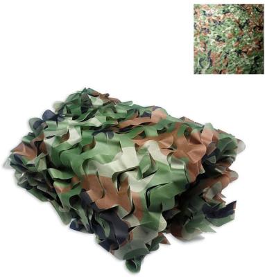 China 100% Polyester Bulk Rolls 150D Oxford Fabric Polyester Material Camouflage Net 3*6ft 6*8ft 10*12ft For Outdoor Camping Sunshade Hunting Blind for sale