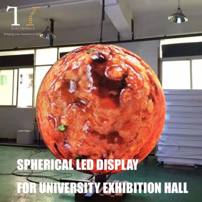 China New P4mm P2.5mm indoor spherical ball HD 3D display led display led indoor ball customization for sale