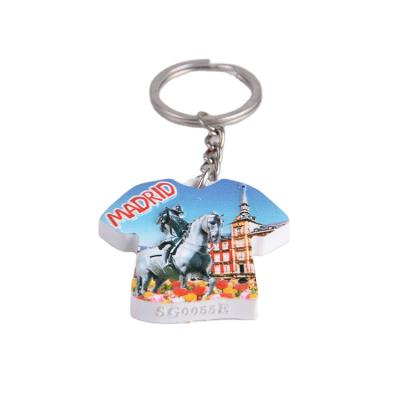 China Cute Home Decoration Designer Popular Ring Holder Resin Key Chain Custom for sale