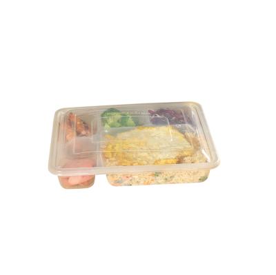 China Biodegradable Plastic Microwave Food Container Disposable Tableware Disposable Tableware for sale