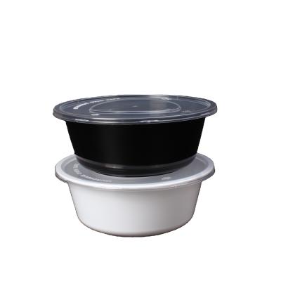 China Large capacity/disposable large capacity recyclable plastic plastic food bowl for sale