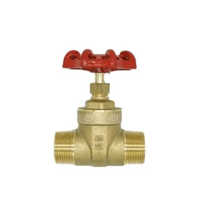 China Male thread brass gauge brass gate valve for wholesale for sale