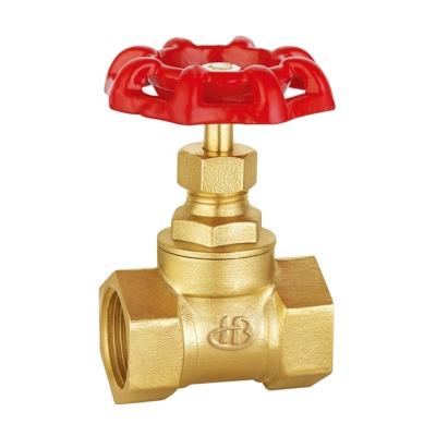 China General Brass 1/2'' Stop Valve Inch With Female Thread for sale