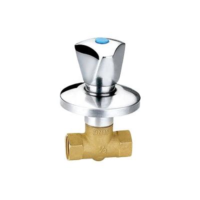 China Flow Control Chrome Brass 1/2