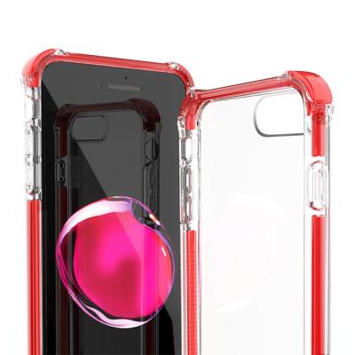 China 2M Drop Tested Cellphone Cases Transparent TPU Hybrid Case Mobile Cover For iPhone 7 8 7Plus 8Plus Case for sale