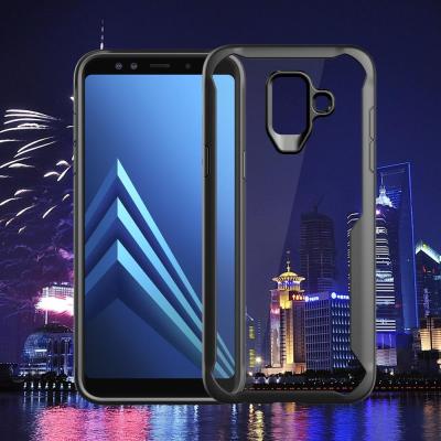 China Clear Hybrid Case Soft TPU Case Transparent PC For Samsung A6 Plus Cover for sale