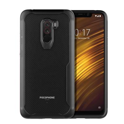 China Clear Back Hard Case Phone Case Clear Back Cover For Xiaomi PocoPhone F1 for sale