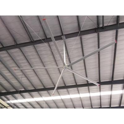 China Farmhouse 8ft pmssm brushless hvls industrial ceiling fan for sale