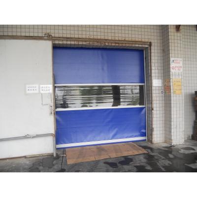 China Guangdong QX PVC Automatic Interior High Speed ​​Roll Up Speedy Door For Clean Room for sale