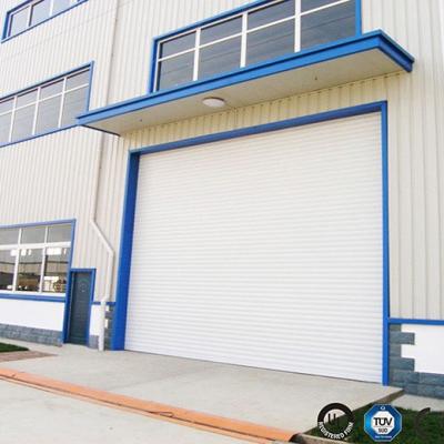 China QX Automatic Customer Size Aluminum Alloy Exterior Door In Logistics Warehouse for sale