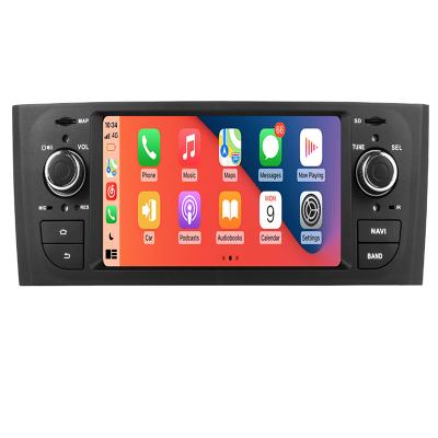 China SDK 7 Inch HD Digital Car Stereo Android 10.0 GPS For FIAT Grand Punto 199/310 2005-2009 Linea 323 2007-2011 Wifi 3G Radios for sale