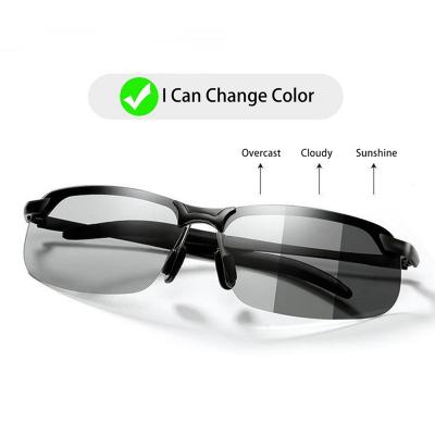 China Myopic optical frame& Sunglasses Day Night Driving Vision Glasses Polarized Fashion Sunglasses For Women Men Anti-Glare Prescription Fit Glasses for sale