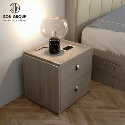 China practice & Modern Wooden Waterproof Melamine Accent Console Table Bedside Cabinet Nightstand Dresser With Drawer for sale