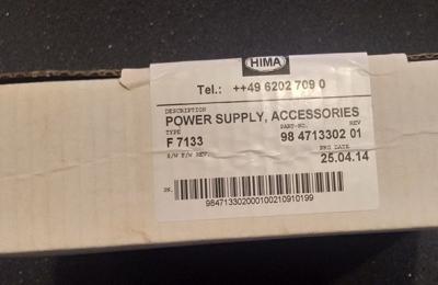 China F7133 HIMA PLC 4-FOLD POWER DISTRIBUTION MODULE REFURBISHED for sale