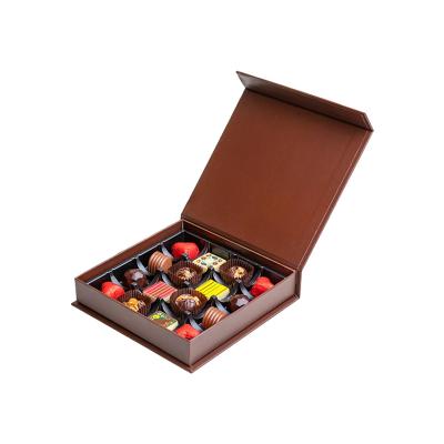 China Logo Luxury Small Books Packaging Custom Recyclable Boxes Cookie Candy Magnetic Gift Box For Chocolate for sale