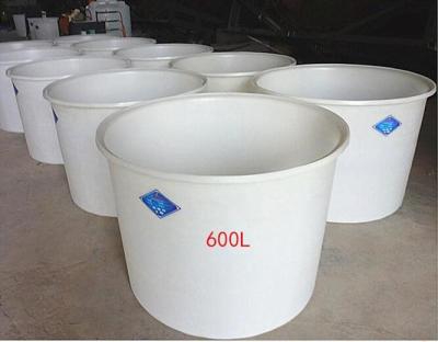 China China Supplier Best Selling Plastic Products 600liter Circle Plastic Stackable Tank for sale