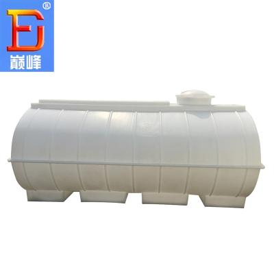 China High Quality 5ton Capacity Food Grade Horizontal Plastic Water Storage Tank Eco - Friendly for sale