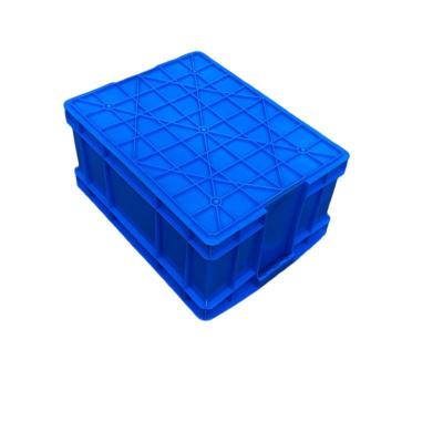 China Solid box crate maker 500-250 thicken plastic turnover box, plastic tool container, plastic box turnover crates for sale