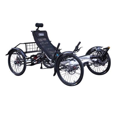 China Luxury Seniors Commuter And Traveling Electric Quad Recumbent Bicycle From TrikExplor Manufacture for sale