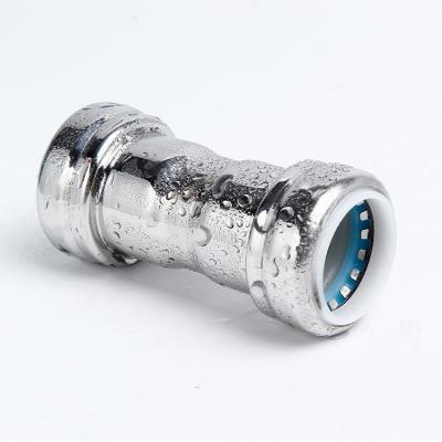 China Duct professional water plumber manufacture china material and sanitary fittings he brand a stainless steel push fittings crimp food for sale