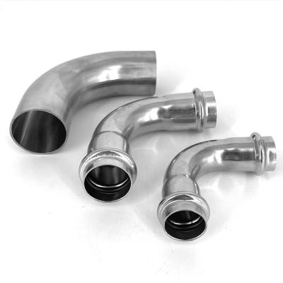 China Water System Stainless Steel Pipe Fitting Water Pipe Fitting Propress Plumbing Pipes And Fitting for sale