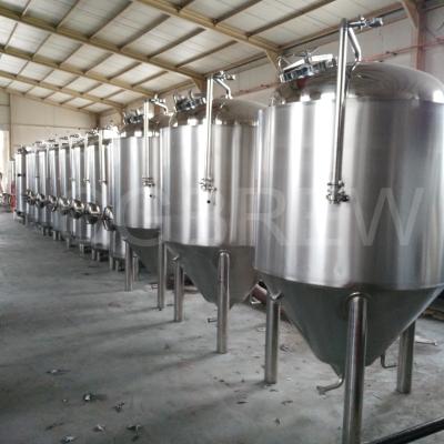 China 1000L craft beer brewery equipment with stainless steel conical fermenters for sale