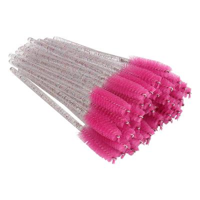 China Madame Beauty Various Color Disposable Eyelash Mascara Brush Handle Mascara Wands Spoolies Brushes for sale