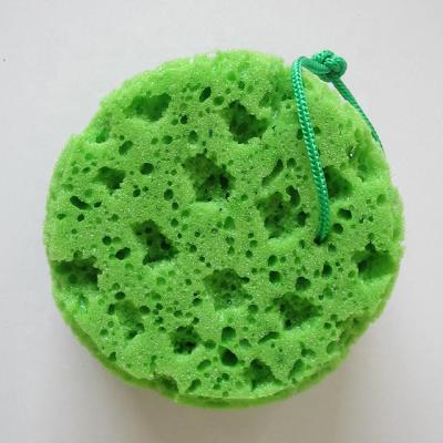 China EXFOLIATE High Quality Shower Sponge Bath Foam Round Seaweed Bath Sponge for sale