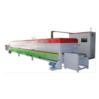 China food & Beverage Shops JS Automatic Glass Lid Cover Machine Production Line Toughening Making Furnace PBL8500 for sale