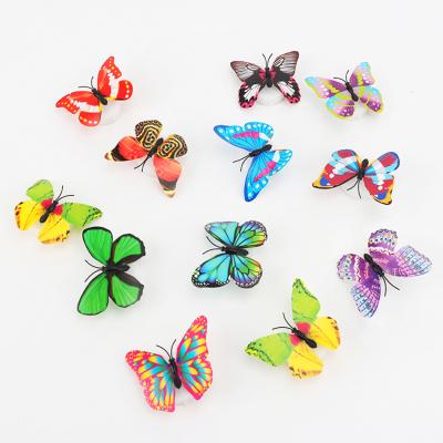 China Lovely Novelty Butterfly LED Night Light Color Changing Lovely Light Home Decorative Wall Night Lights for sale