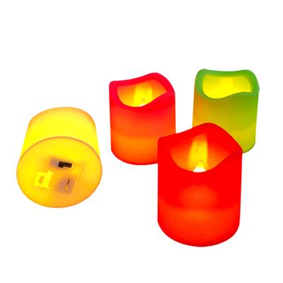 China COLOR CHANGING Flameless LED Candle Light Romantic Decoration Lamps For Party Bithday Dinner LED Home Tea Light for sale