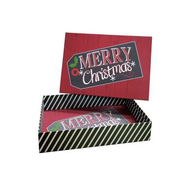 China Recycled Materials Wholesale Custom Printed Gift Cardboard Packaging Box Customized Christmas Gift Box Boxycharm Cosmetic Storage Box for sale