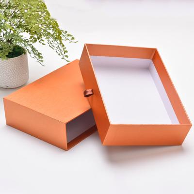 China Recyclable Wholesale Custom White Card Kraft Paper Box Drawer Box Cookie Candy Gift Product Packaging Box for sale