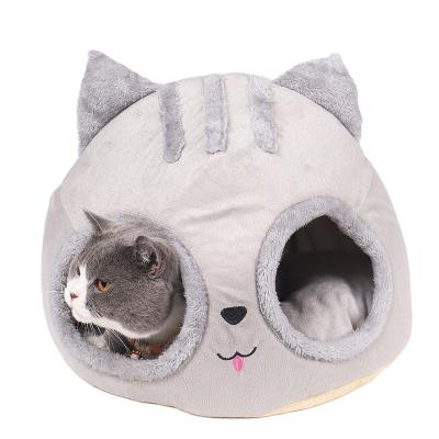 China Customization Cat Bed Nest Comfortable Pet Nest Viable Wholesale Cat Beds Pet Beds For Cats for sale