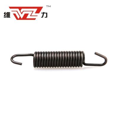 China Coil Weili Manufacturer Customized Two Hooks Tension Springs For Automotive Furniture Industry for sale