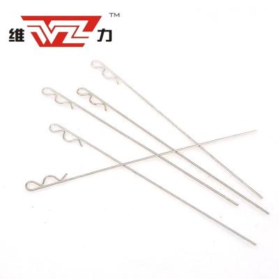 China Wired Guide Springs Weili Manufacturer Customized Stainless R Type B Pin Split Steel Pin Wavy for sale