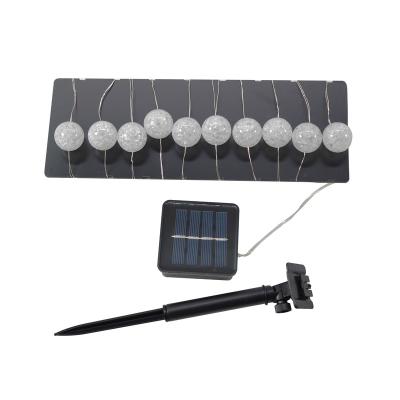 China Hot Selling Solar Decorative LED String Lighting 20pcs LED String Light Outdoor Decorative Light for sale